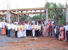 ಅಮ್ಟೂರು: ಆರೋಗ್ಯ ಕ್ಷೇಮ ಕೇಂದ್ರದ ಕಾಮಗಾರಿ ವೀಕ್ಷಿಸಿದ ಸಂಸದ ಕ್ಯಾಪ್ಟನ್ ಬ್ರಿಜೇಶ್ ಚೌಟ ,ಶಾಸಕ ರಾಜೇಶ್ ನಾಯ್ಕ್ .