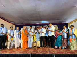ಕಳ್ಳಿಗೆ :ಶಾರದಾ ಪೂಜಾ ರಜತ ಮಹೋತ್ಸವ ಸಂಪನ್ನ ,ಧಾರ್ಮಿಕ ಸಭೆ.  ಸಮಾಜಸೇವೆ, ಶಿಕ್ಷಣ ಮತ್ತು ಧರ್ಮರಕ್ಷಣೆಗೆ ಆದ್ಯತೆ ನೀಡಿ: ಓಡಿಯೂರು ಶ್ರೀ