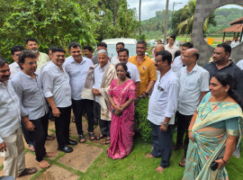 ಬಂಟ್ವಾಳ ಶಾಸಕ ರಾಜೇಶ್ ನಾಯ್ಕ್ ನಿವಾಸಕ್ಕೆ ಸಚಿವ ವಿ.ಸೋಮಣ್ಣ ಭೇಟಿ :ರೈಲ್ವೆ ಇಲಾಖೆಗೆ ಸಂಬಂದಿಸಿ ಕಾಮಗಾರಿಗೆ ಮನವಿ