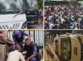 ʻಕಾಕ್ರೋಚ್&zwnj;ʼ ಕಿಚ್ಚು &ndash; 5 ಐಪಿಎಸ್&zwnj; ಅಧಿಕಾರಿಗಳು ಸೇರಿ 118ಕ್ಕೂ ಹೆಚ್ಚು ಪೊಲೀಸರಿಗೆ ಗಾಯ; 70ಕ್ಕೂ ಹೆಚ್ಚು ಮಂದಿ ವಶಕ್ಕೆ